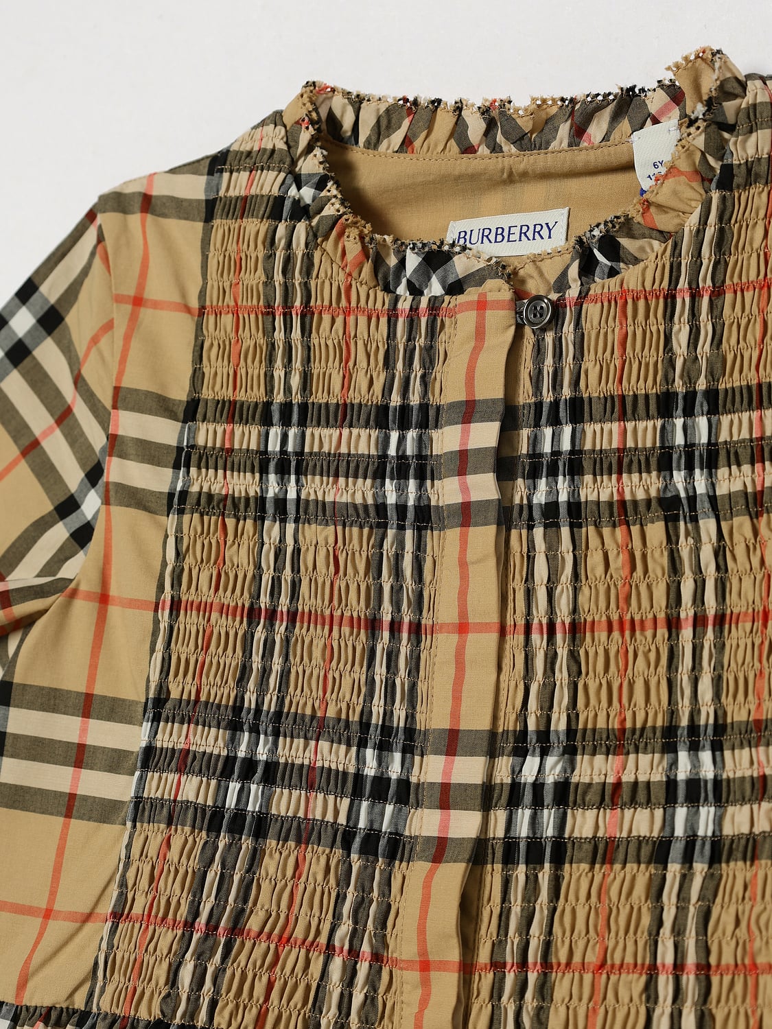 BURBERRY KLEID: Kleid kinder Burberry, Beige - Img 3