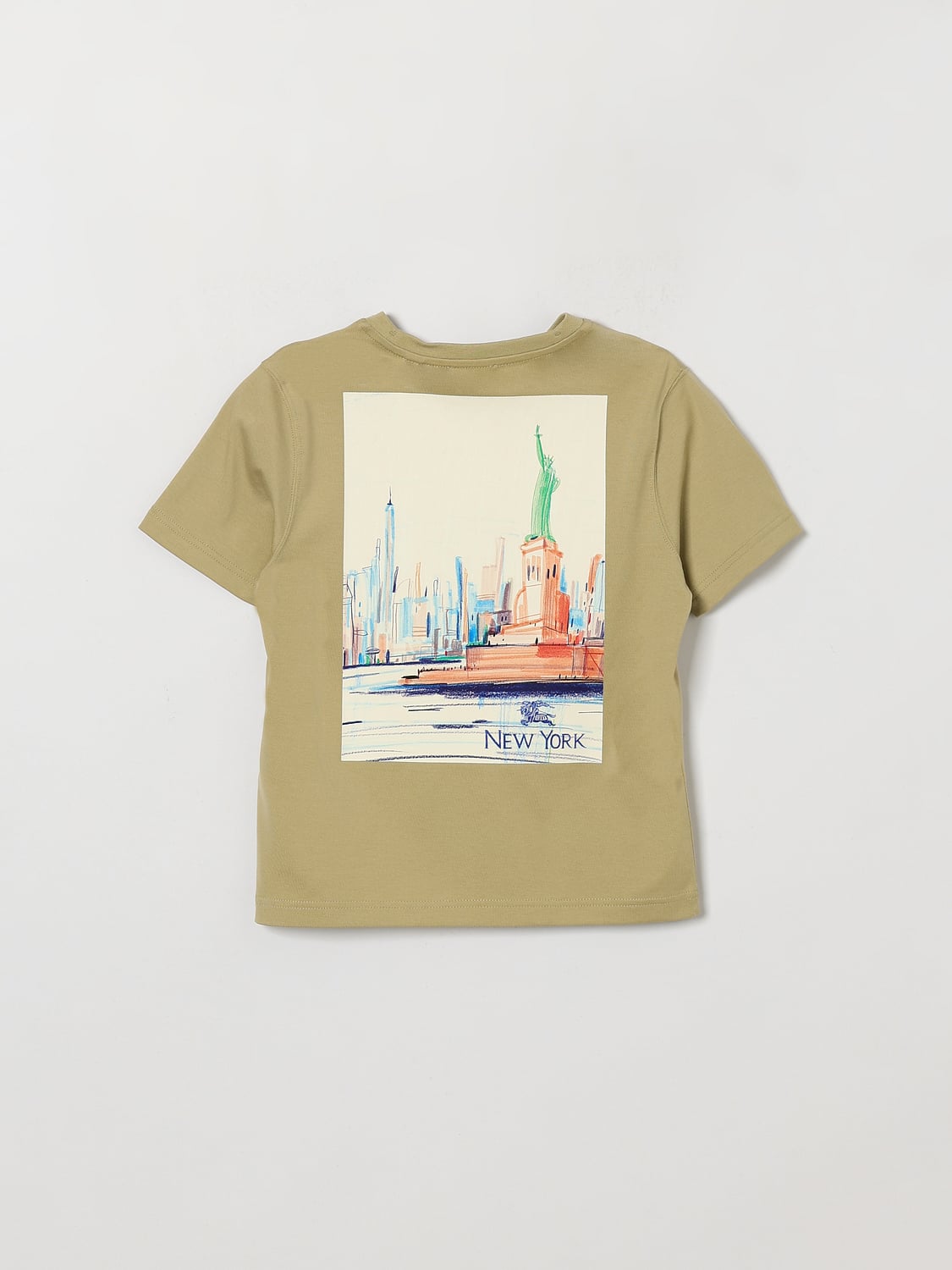 BURBERRY POLO: Polo kinder Burberry, Beige - Img 2