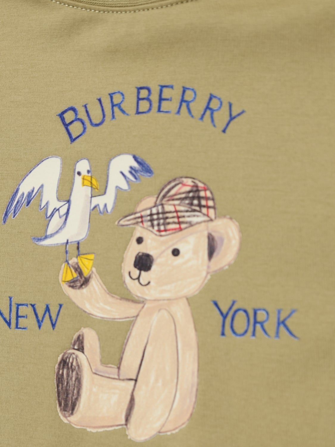 BURBERRY POLO: Polo kinder Burberry, Beige - Img 3