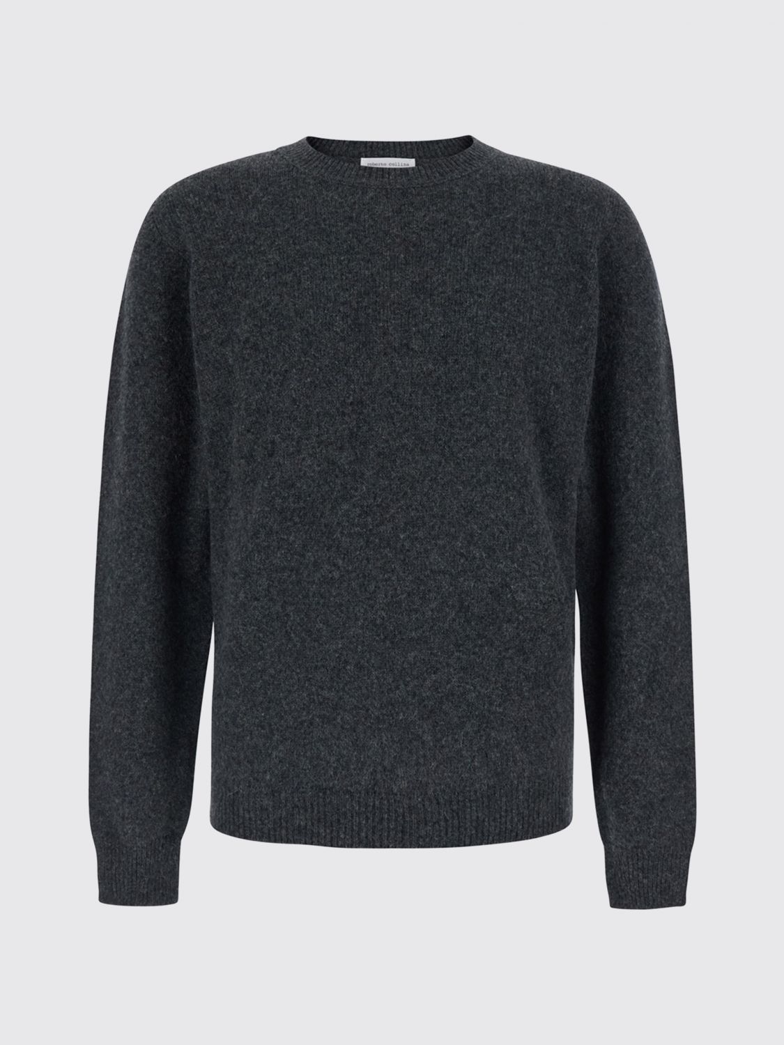 ROBERTO COLLINA PULL: Pull homme Roberto Collina, Anthracite - Img 2