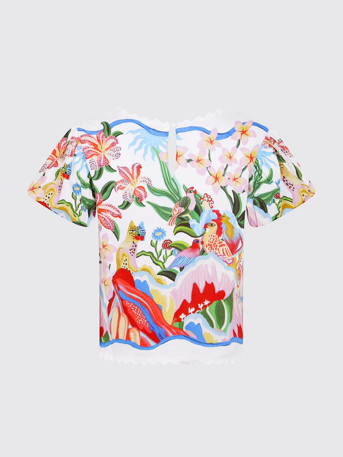 FARM RIO CAMICIA: Camicia donna Farm Rio, Bianco - Img 3
