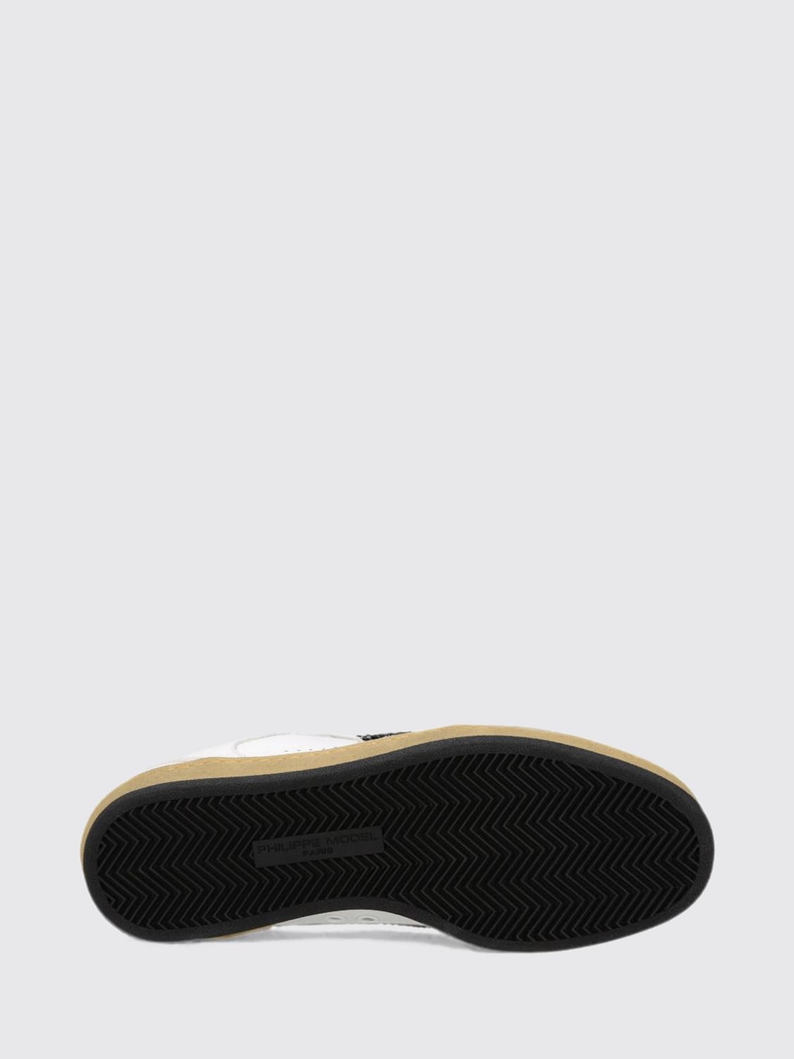 PHILIPPE MODEL SNEAKERS: Pgal Suede Low-Top Sneakers Philippe Model with Animal Print, White - Img 5