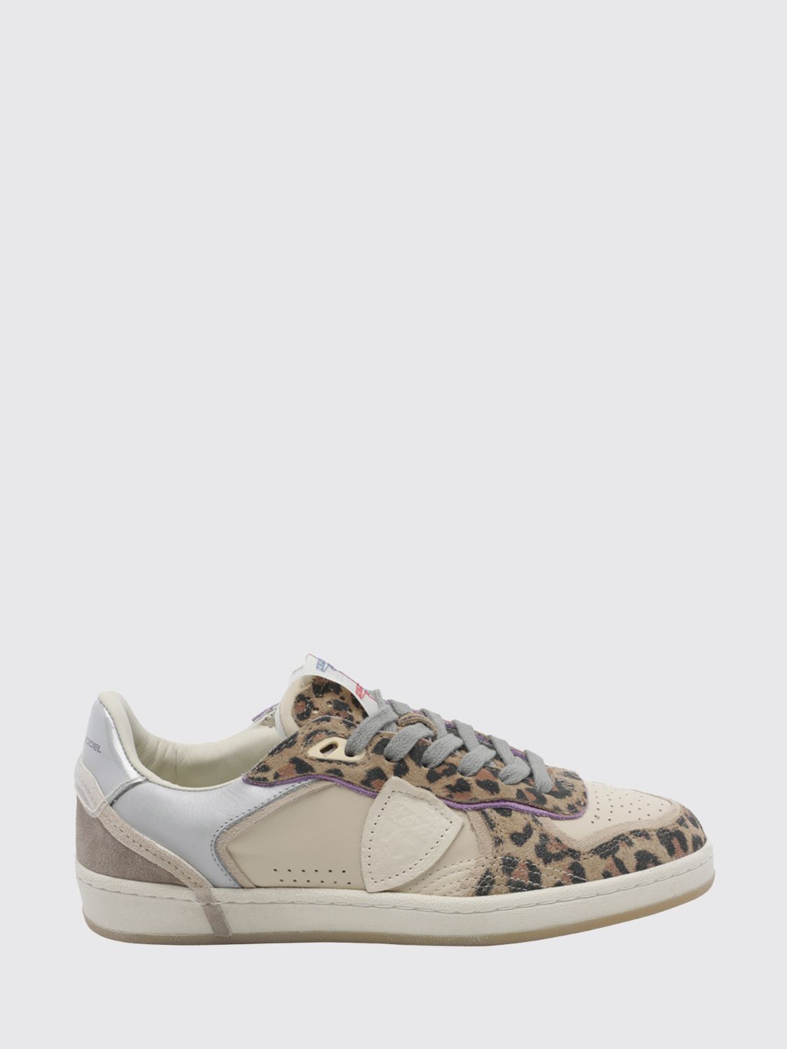 PHILIPPE MODEL SNEAKERS: Sneakers woman Philippe Model, Beige - Img 1