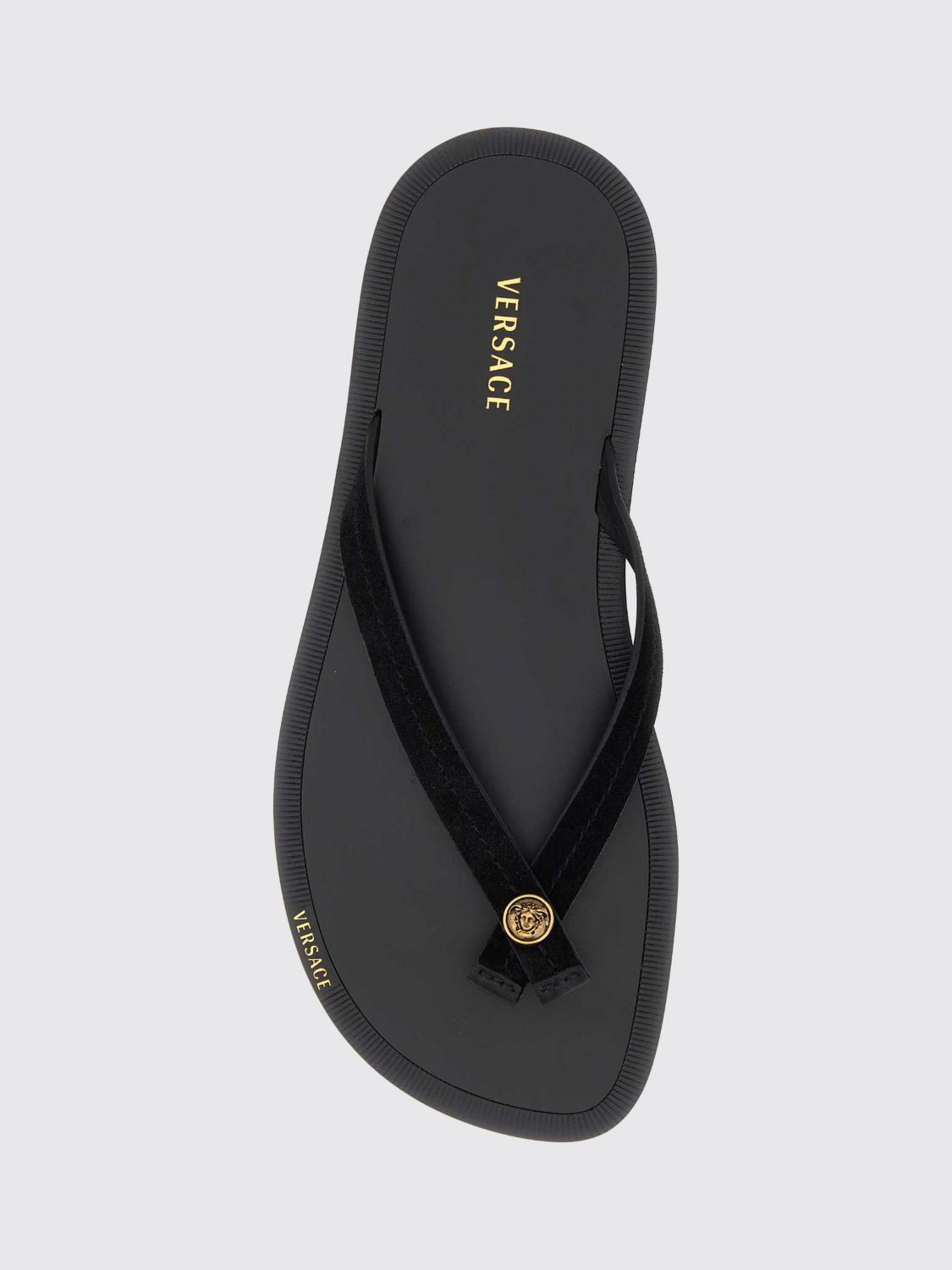 VERSACE SANDALS: Sandals men Versace, Black - Img 3
