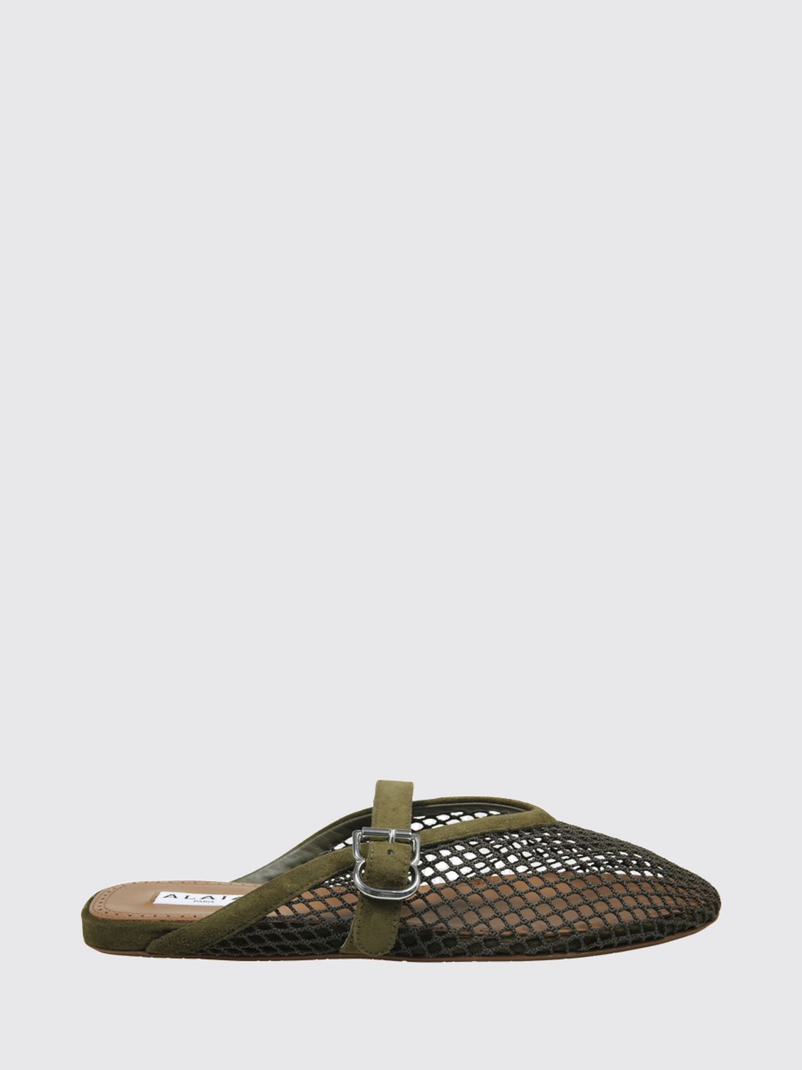 ALAÏA BALLERINE: Ballerine donna AlaÏa, Verde - Img 1