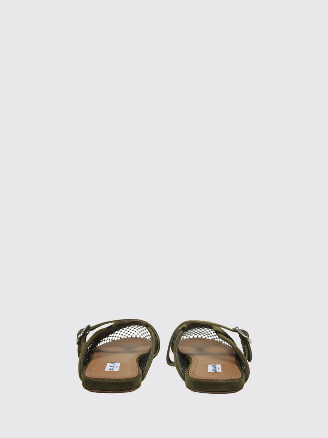 ALAÏA BALLERINE: Ballerine donna AlaÏa, Verde - Img 3