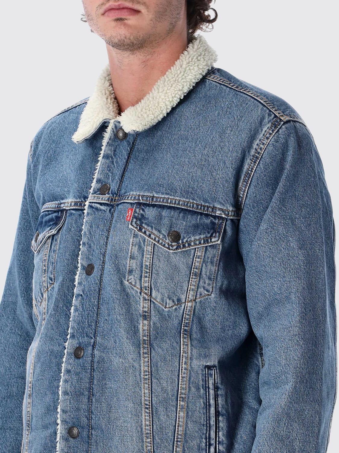 LEVI'S JACKET: Jacket men Levi's, Blue - Img 3