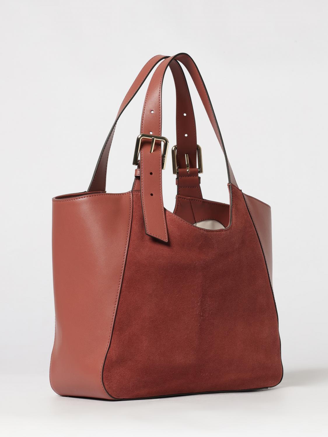 FURLA BORSA A SPALLA: Borsa a spalla donna Furla, Vino - Img 2