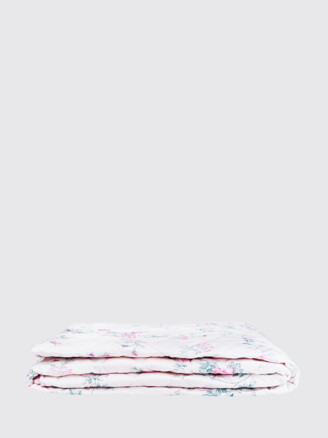 BELLORA BEDCOVERS AND BLANKETS: Bellora 베스 플로럴 퀼팅 코튼 퍼케일 더블 베드스프레드, 핑크 - Img 1