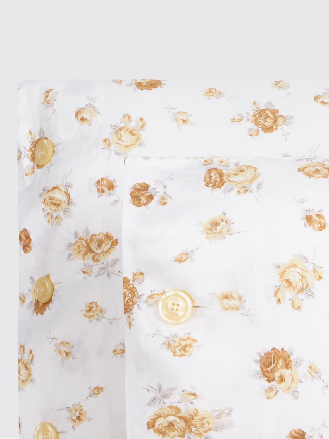 BELLORA BEDCOVERS AND BLANKETS: Dora Floral Print Single Duvet Cover Set Bellora in Cotton Percale, Natural - Img 2