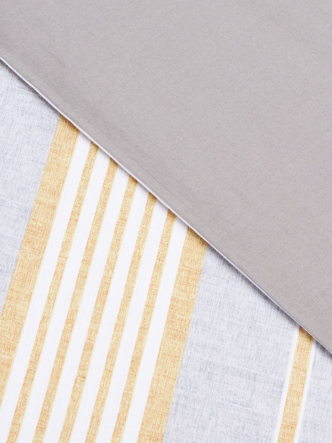 BELLORA BEDDING SETS: Nico Striped Small Double Duvet Cover Set Bellora in Percale, Natural - Img 3