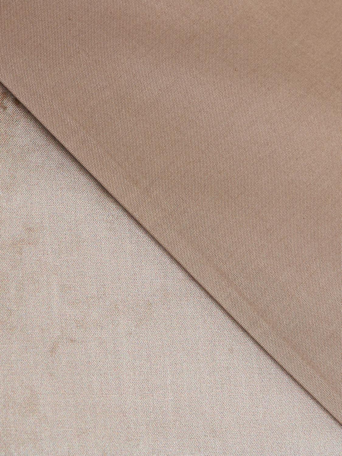 CARRARA BEDDING SETS: Carrara Shibui アブストラクトプリント コットンパーケル ダブルデュベカバーセット, ベージュ - Img 3