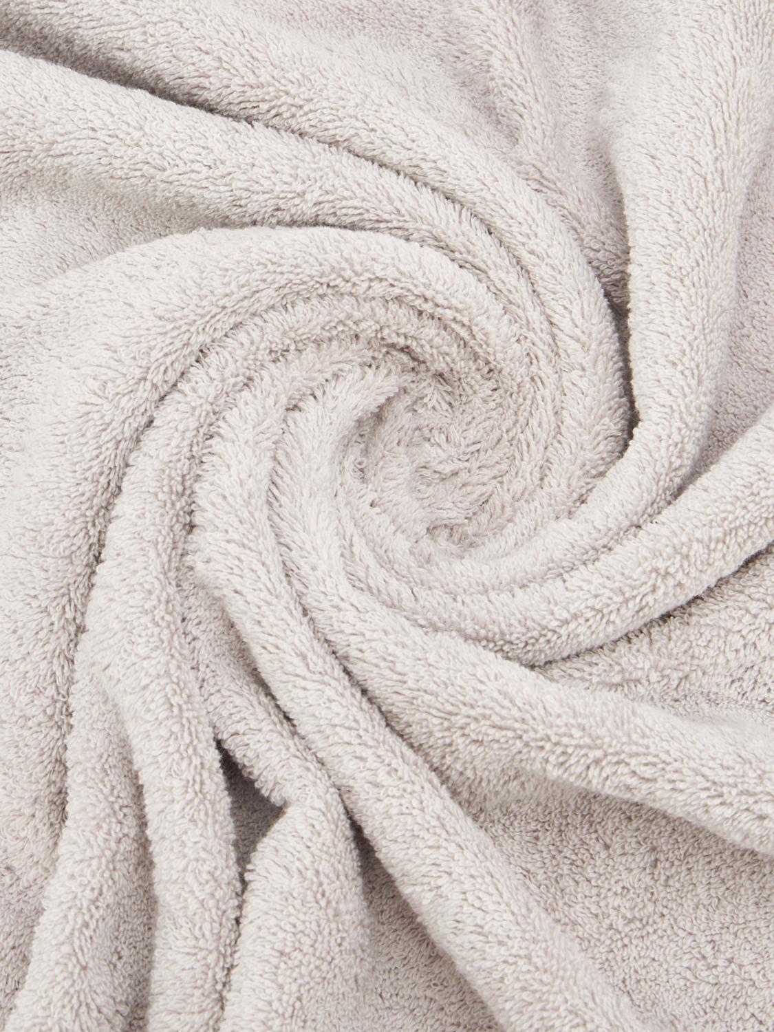BELLORA BADE- UND STRANDTÜCHER: Strandtuch Fiocco Bellora aus weichem 500 g/m² Baumwollfrottee, Grau - Img 3