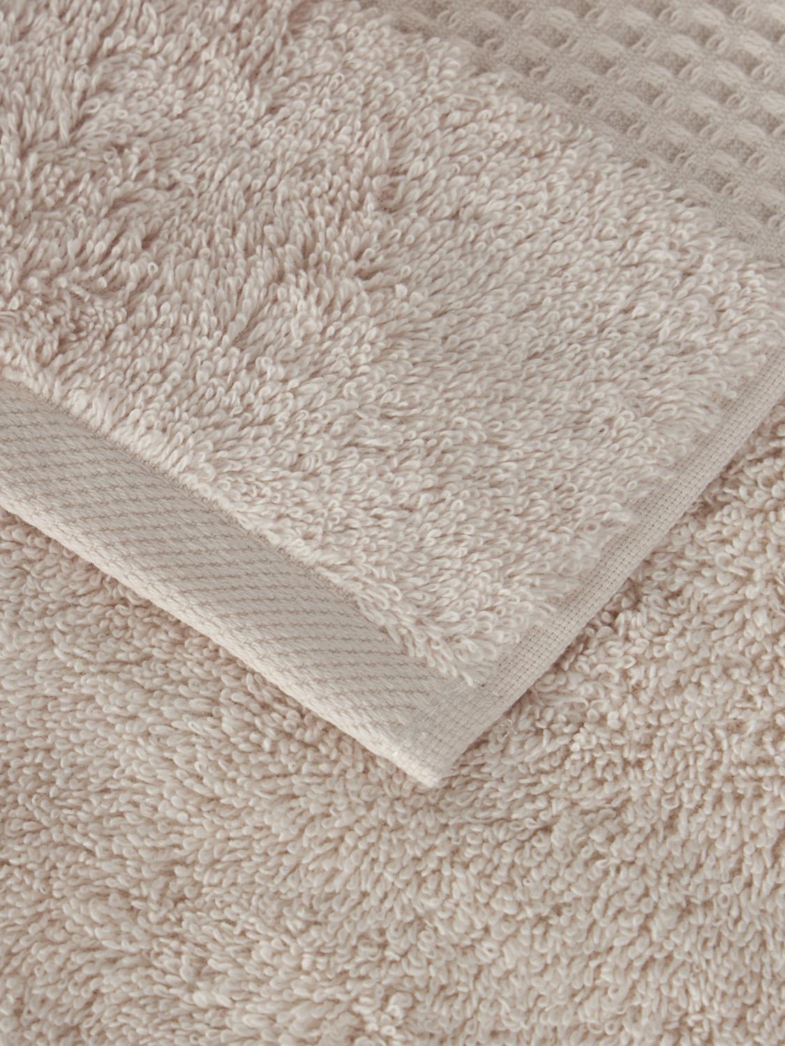 BELLORA SERVIETTES DE TOILETTE ET DE PLAGE: Lot de 2 serviettes Fiocco Bellora en éponge de coton de 500 gr/m², Rose - Img 2