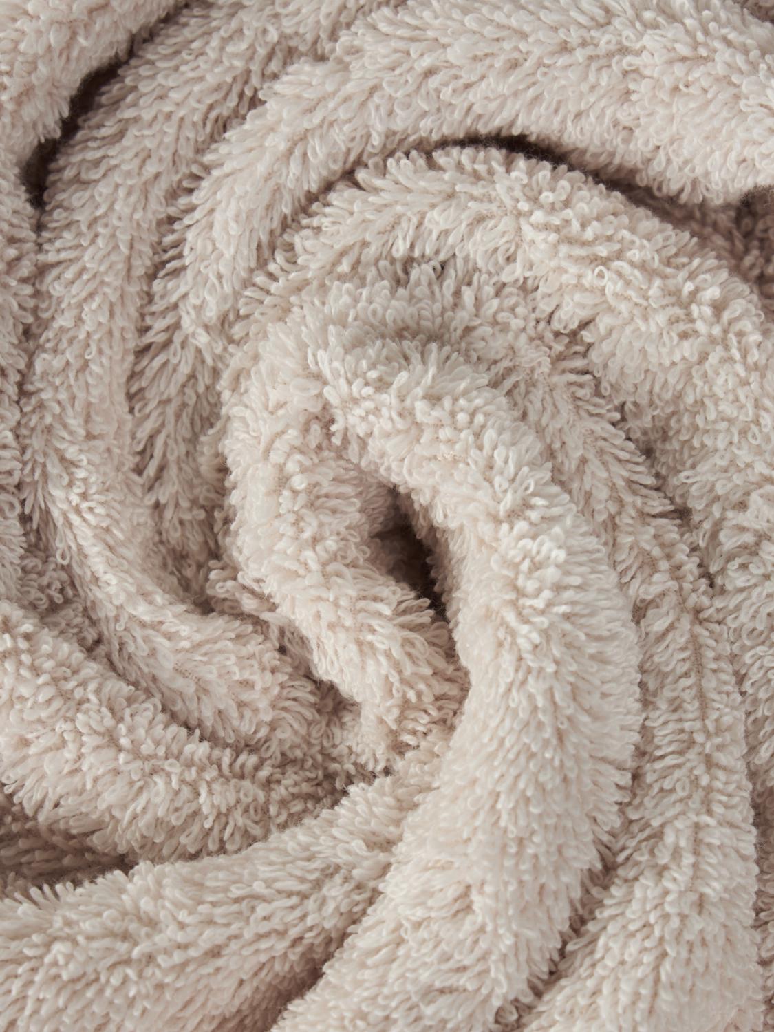 BELLORA SERVIETTES DE TOILETTE ET DE PLAGE: Lot de 2 serviettes Fiocco Bellora en éponge de coton de 500 gr/m², Rose - Img 3