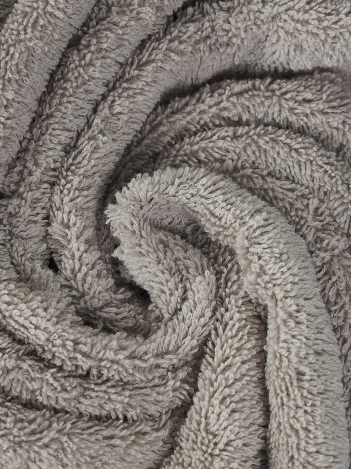 BELLORA BATH AND BEACH TOWELS: Bellora 피오코 500gsm 코튼 테리 타월 2종 세트, 그레이 - Img 3