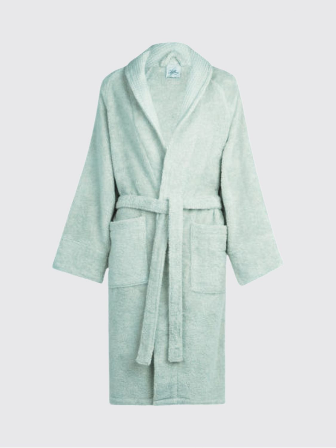 BELLORA BATHROBES: Bellora 피오코 400gsm 코튼 테리 후드 목욕 가운, 그린 - Img 1