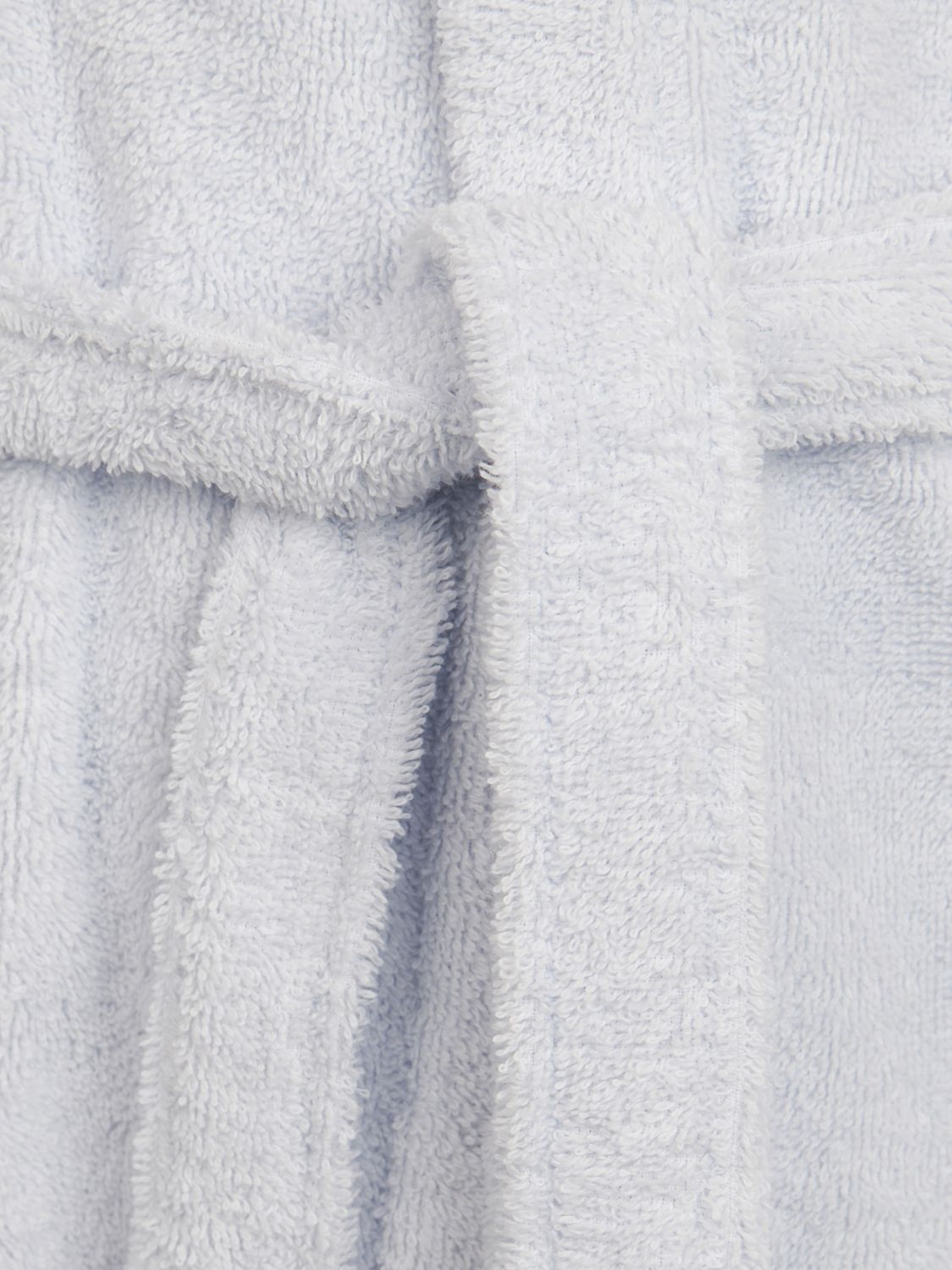 BELLORA BATHROBES: Bellora Fiocco 400gsm コットン フード付きバスローブ, アジュール - Img 2