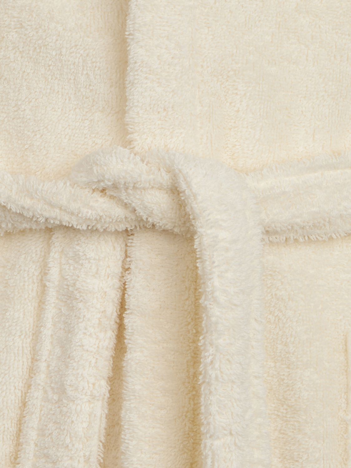 BELLORA BATHROBES: Bellora 피오코 400gsm 코튼 테리 후드 목욕 가운, 옐로우 크림 - Img 2