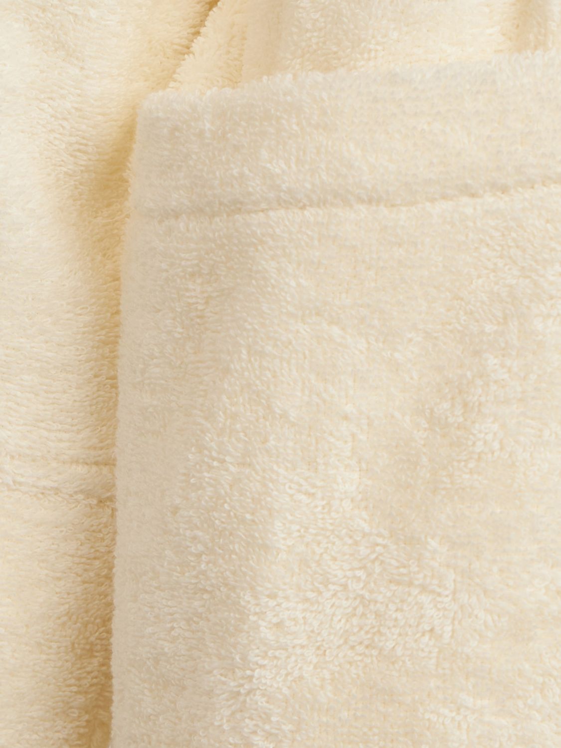 BELLORA BATHROBES: Bellora 피오코 후드 코튼 테리 목욕 가운 벨트 포함, 옐로우 크림 - Img 3