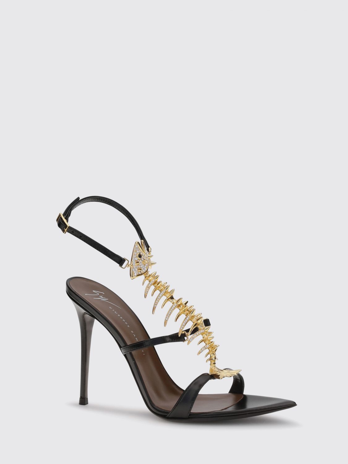 GIUSEPPE ZANOTTI SANDALEN MIT ABSATZ: Sandalen mit absatz damen Giuseppe Zanotti, Schwarz - Img 2