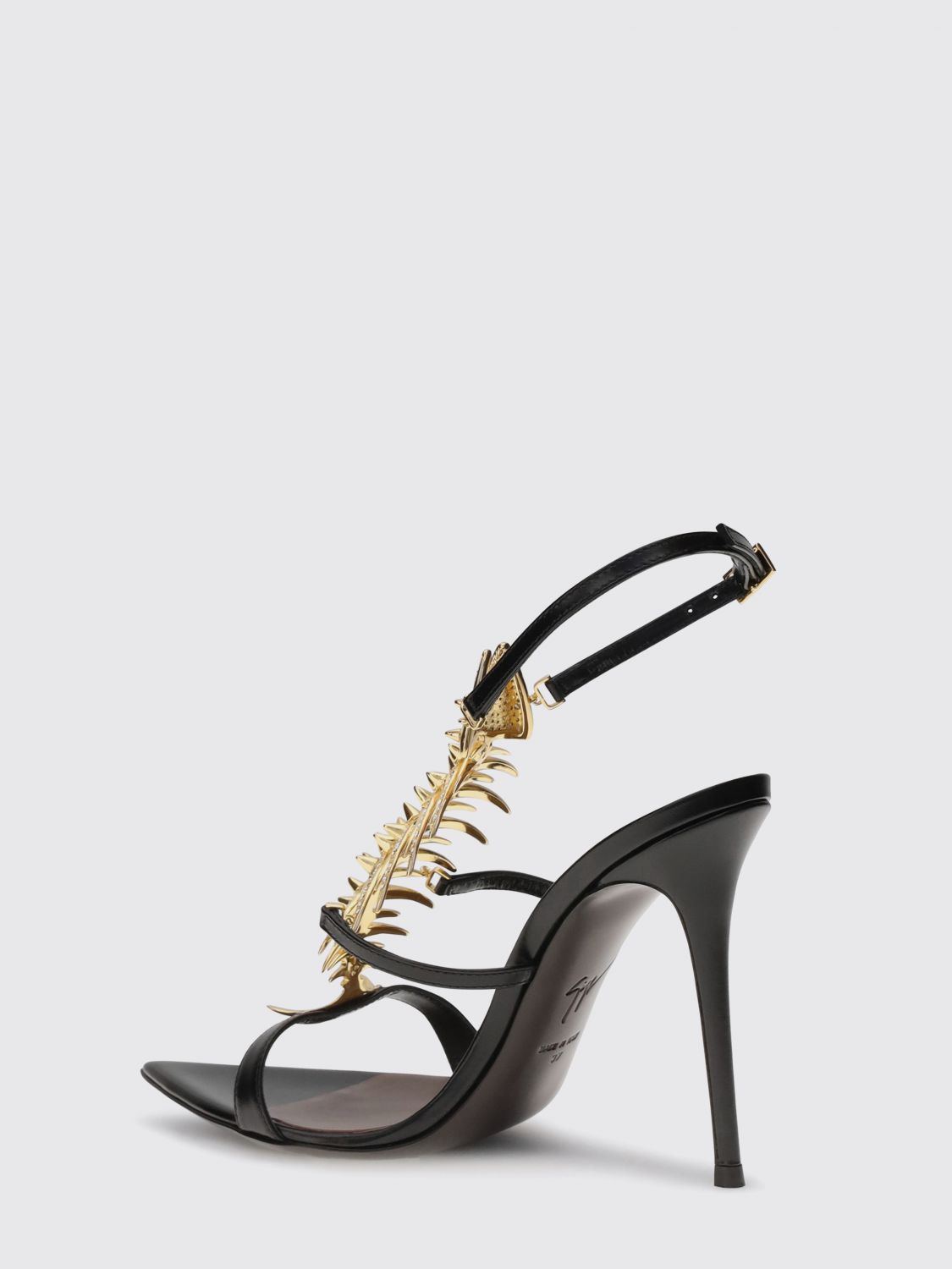 GIUSEPPE ZANOTTI SANDALEN MIT ABSATZ: Sandalen mit absatz damen Giuseppe Zanotti, Schwarz - Img 3