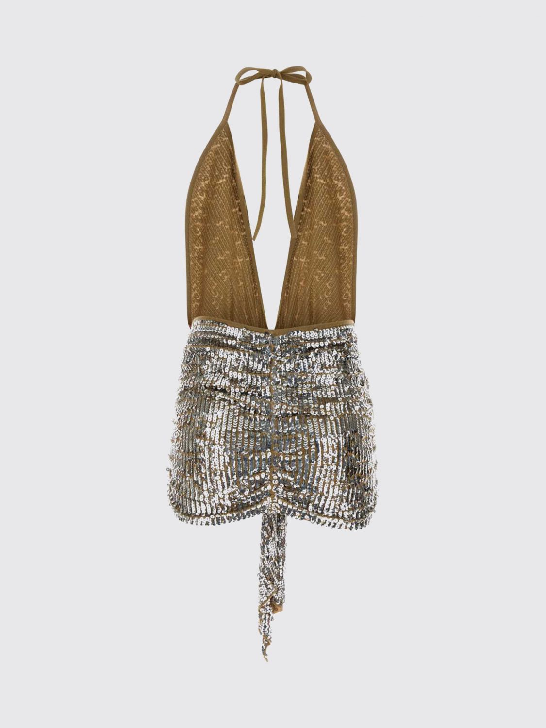 DSQUARED2 KLEID: Kleid damen Dsquared2, Sand - Img 3