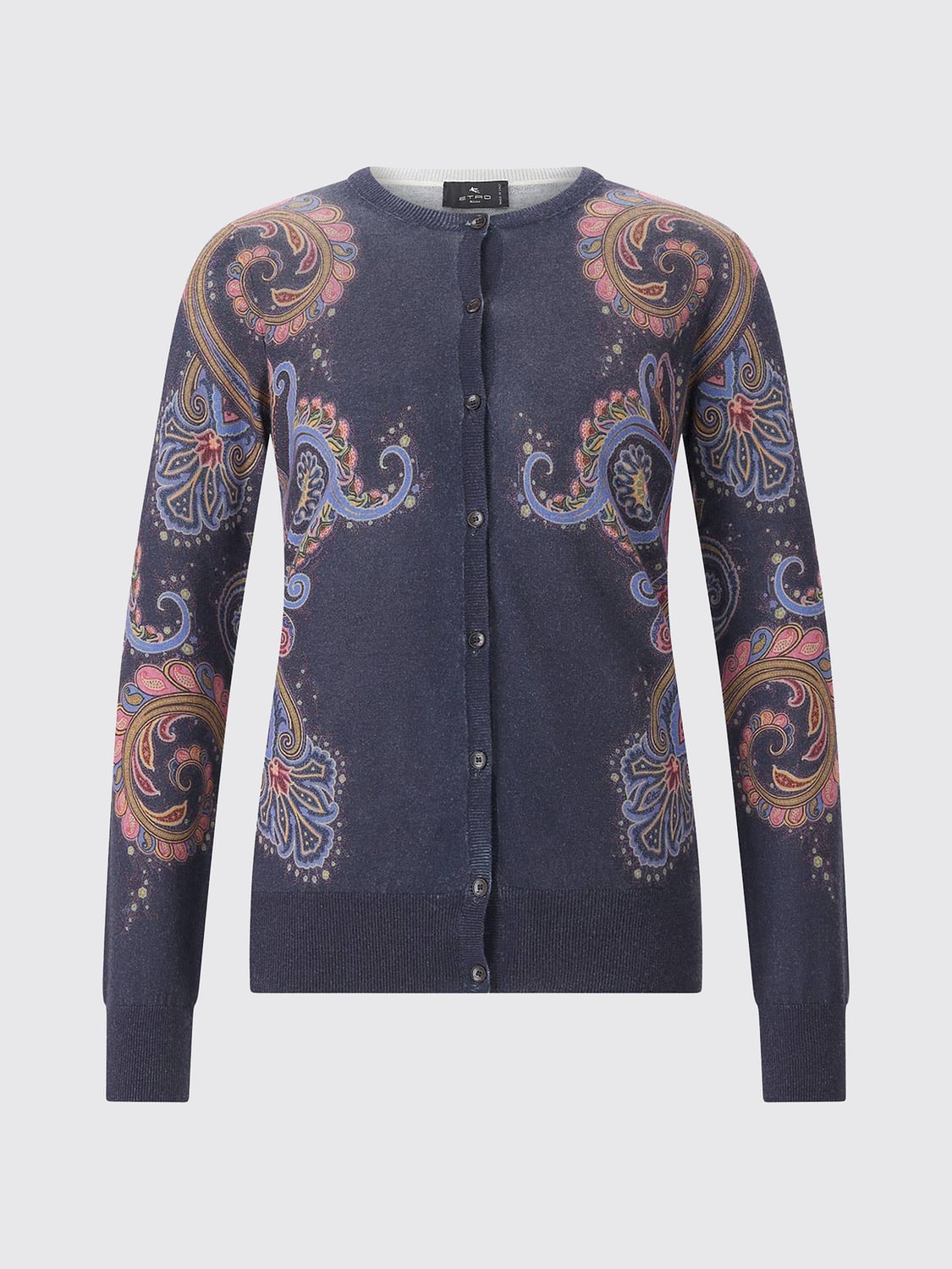 ETRO JERSEY: Jersey mujer Etro, Azul Oscuro - Img 2