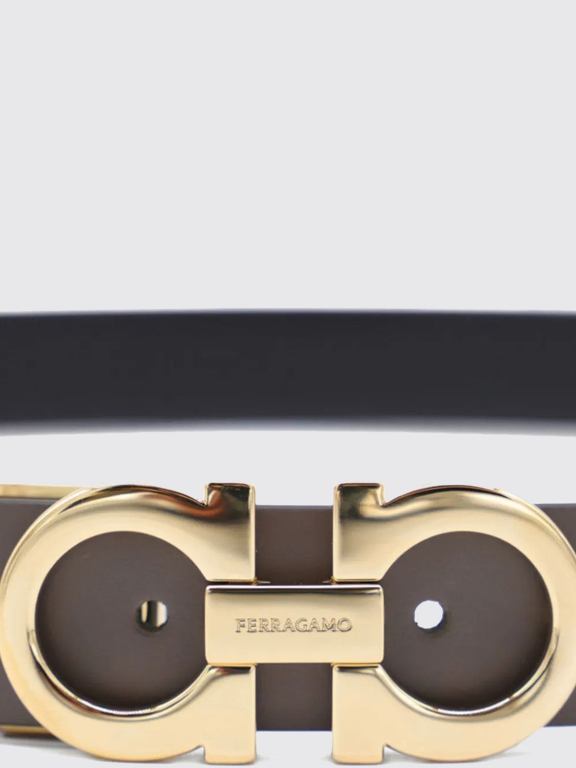 FERRAGAMO CINTURA: Cintura donna Ferragamo, Grigio - Img 2
