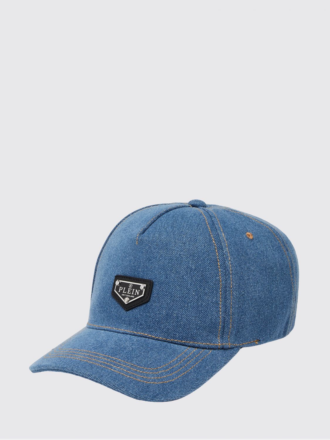 PHILIPP PLEIN HAT: Hat men Philipp Plein, Turquoise - Img 1
