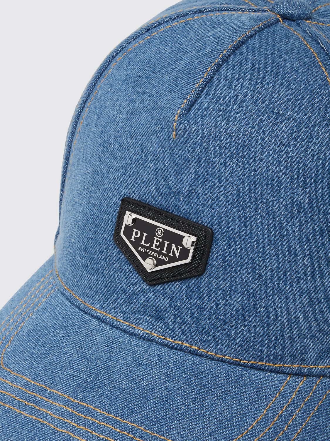 PHILIPP PLEIN HAT: Hat men Philipp Plein, Turquoise - Img 3
