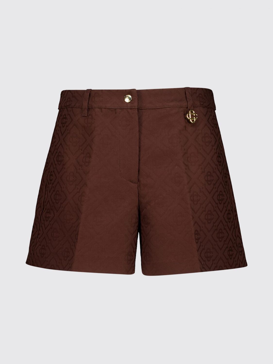 CASABLANCA PANTALONES CORTOS: Pantalones cortos mujer Casablanca, Marrón - Img 2