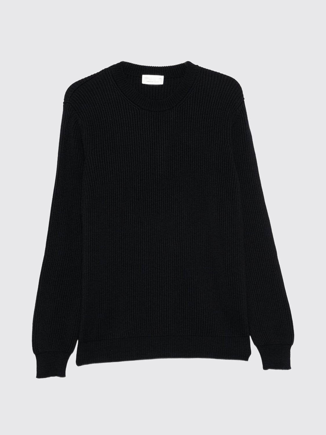ROBERTO COLLINA SWEATER: Roberto Collina Merino Wool Crewneck Jumper with Ribbed Trims, Pink - Img 4