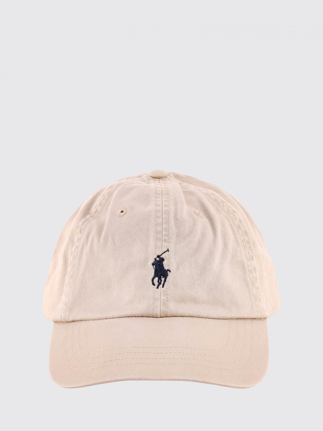 POLO RALPH LAUREN HUT: Polo Ralph Lauren Baseballkappe aus Baumwolle mit gesticktem Logo, Blau - Img 2