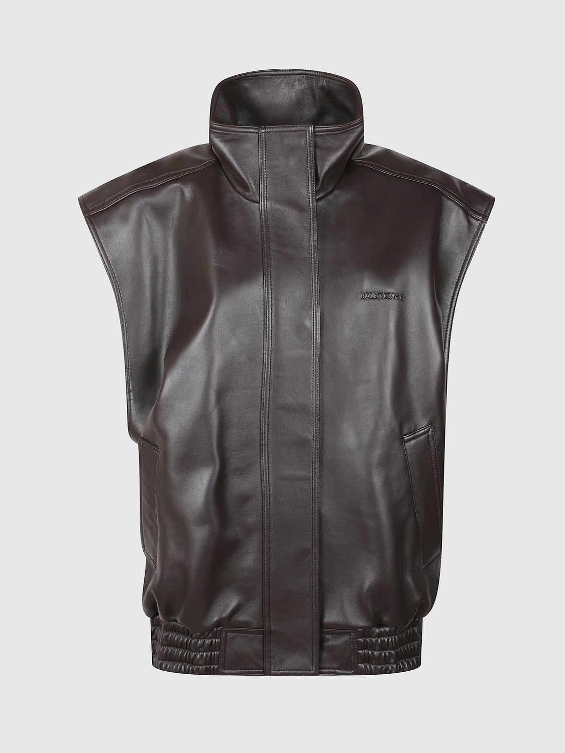 BALENCIAGA GIACCA: Giacca donna Balenciaga, Caffe - Img 2