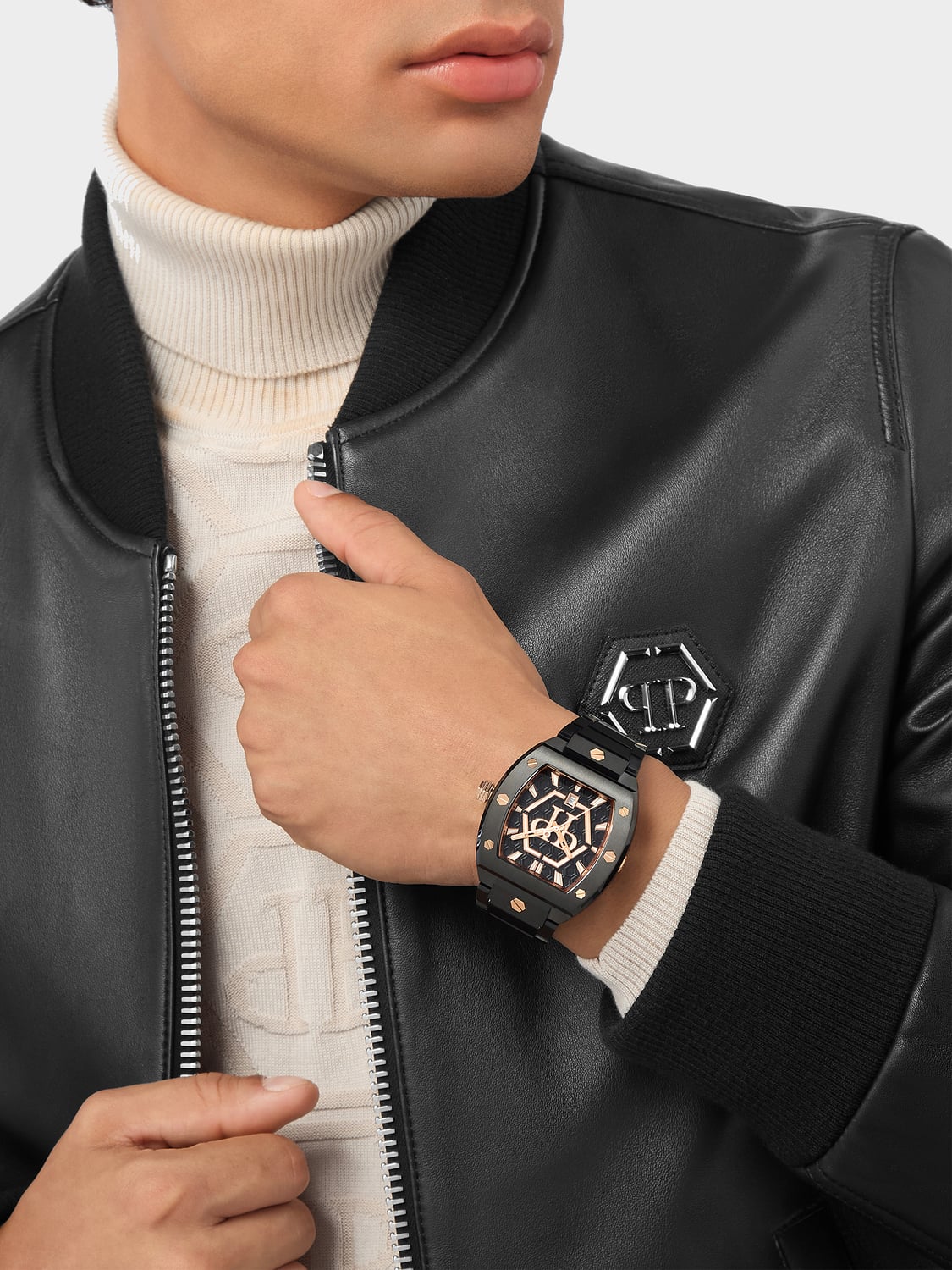 PHILIPP PLEIN WATCH: Watch men Philipp Plein, Black - Img 2