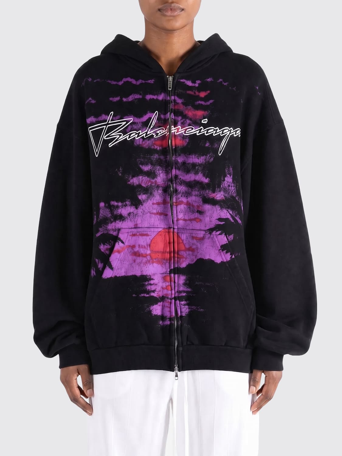 BALENCIAGA SUDADERA: Sudadera mujer Balenciaga, Negro - Img 1