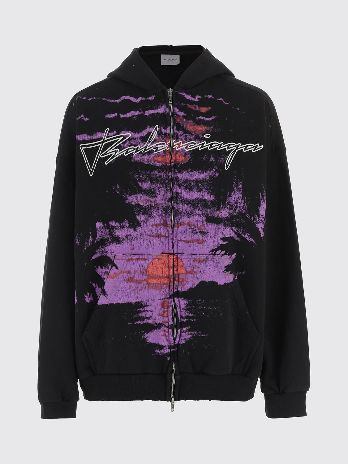 BALENCIAGA SUDADERA: Sudadera mujer Balenciaga, Negro - Img 2