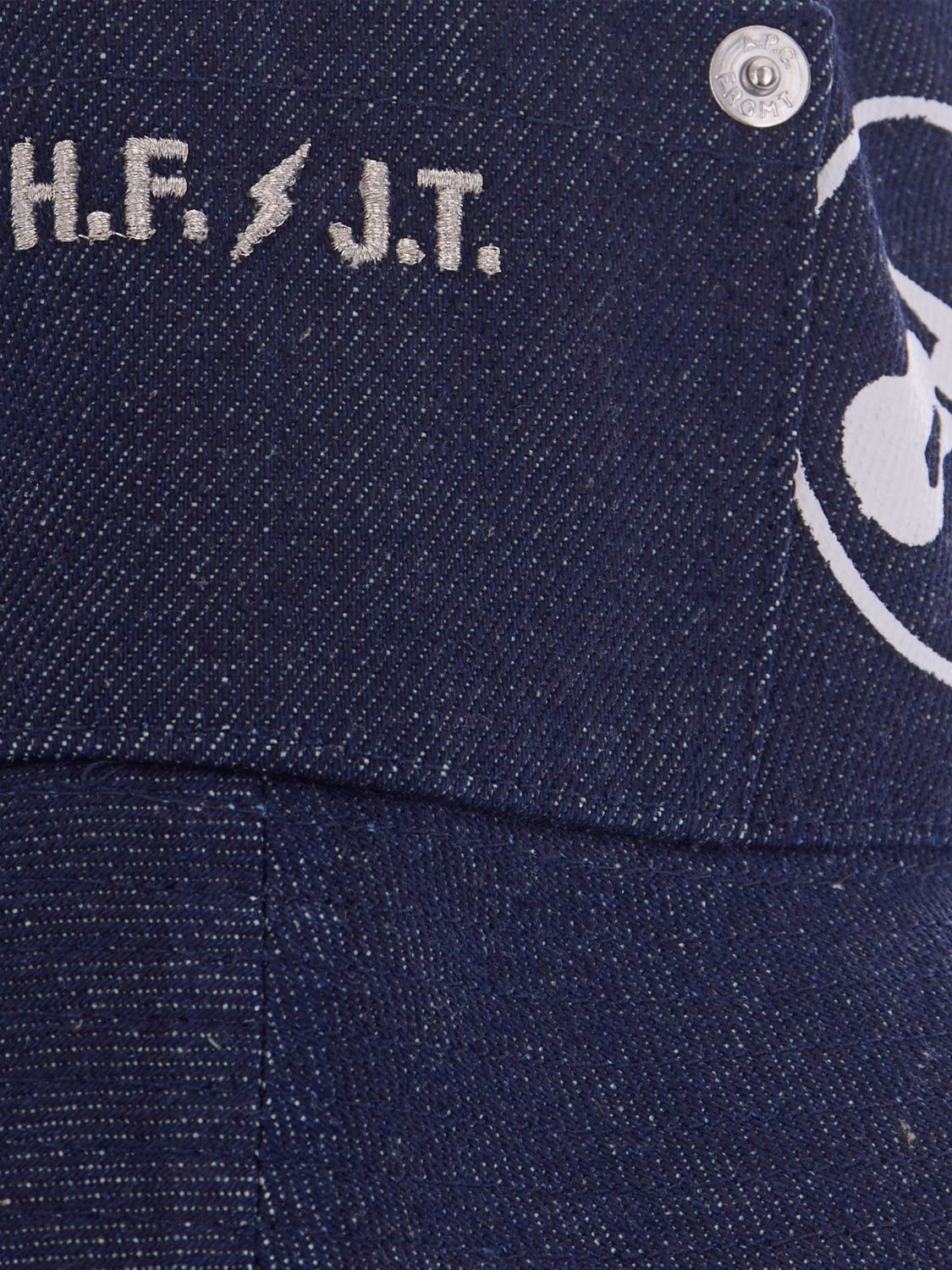 A.P.C. HAT: Hat men A.P.C., Blue - Img 2