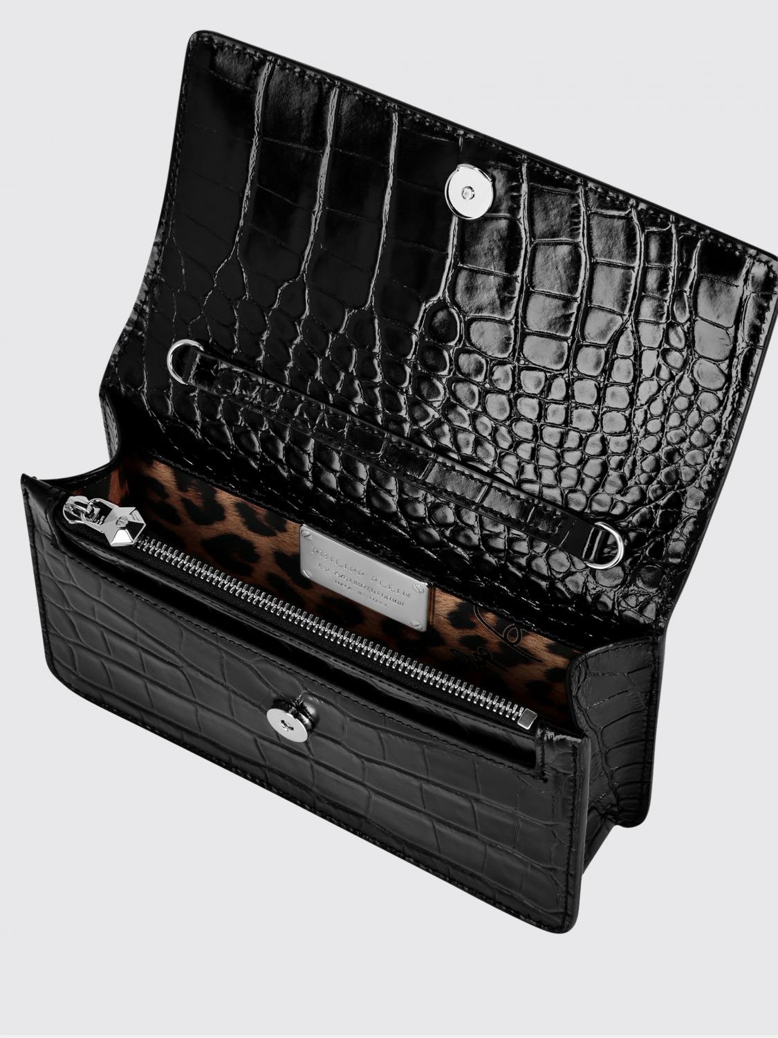 PHILIPP PLEIN BORSA A SPALLA: Borsa a spalla donna Philipp Plein, Nero - Img 4