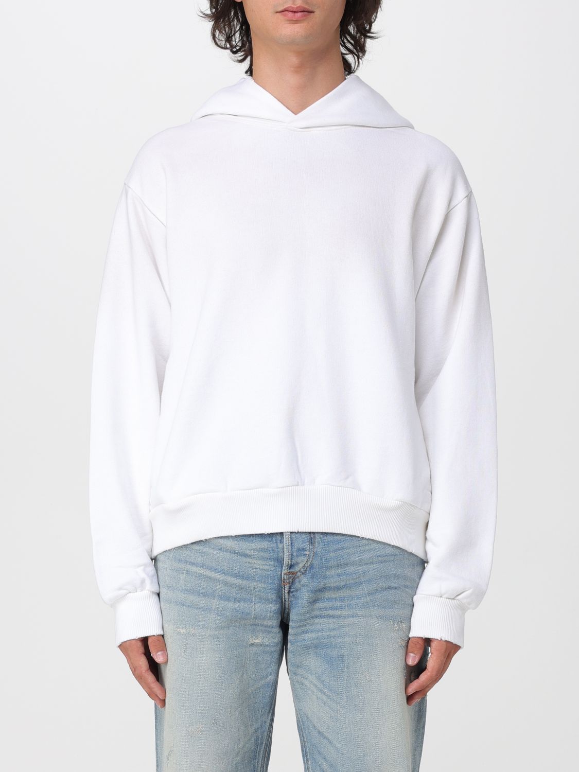 ACNE STUDIOS SUDADERA: Sudadera hombre Acne Studios, Blanco - Img 1