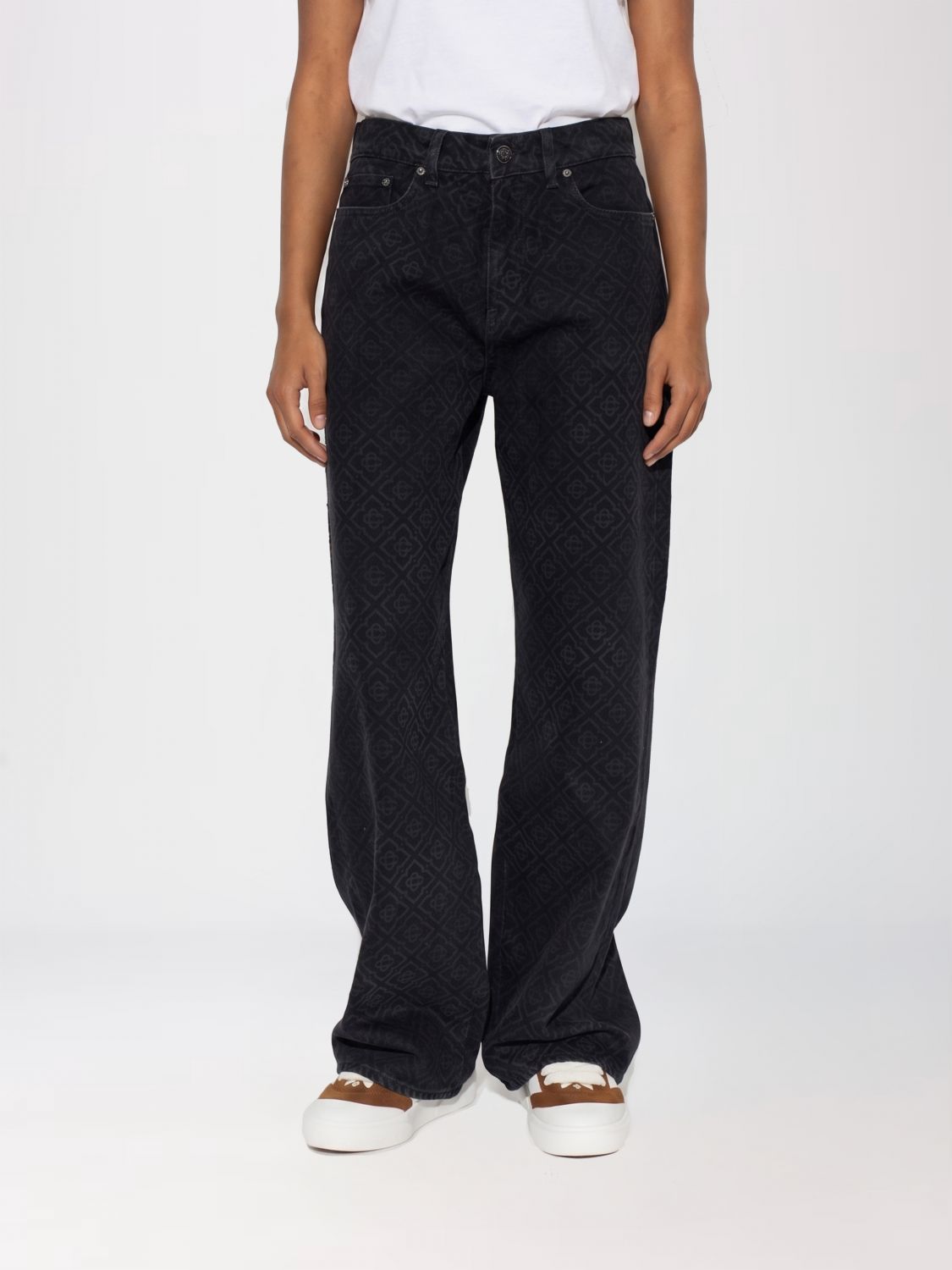 CASABLANCA VAQUEROS: Vaqueros mujer Casablanca, Negro - Img 1