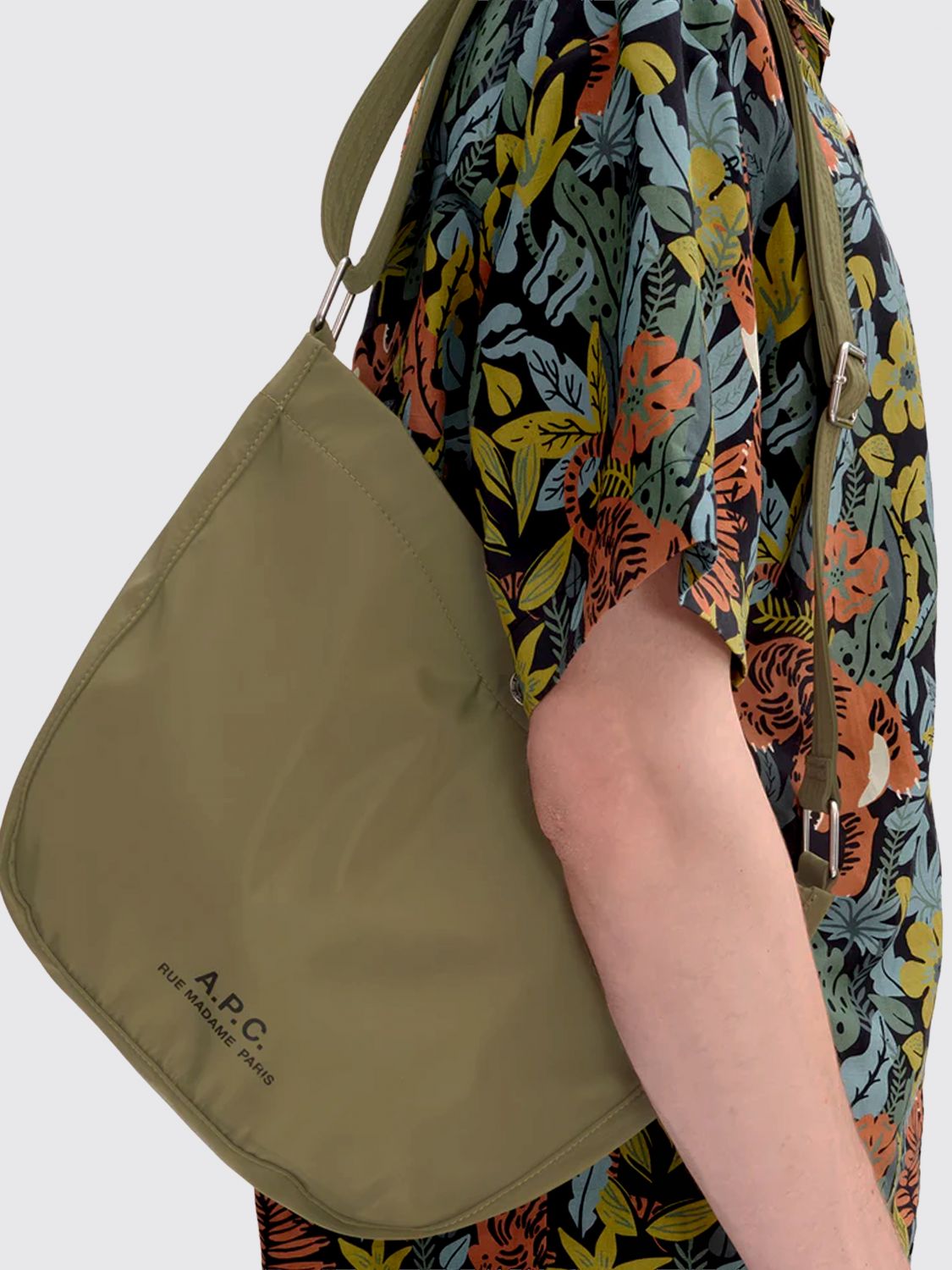 A.P.C. TASCHE: Tasche herren A.P.C., Grün - Img 2