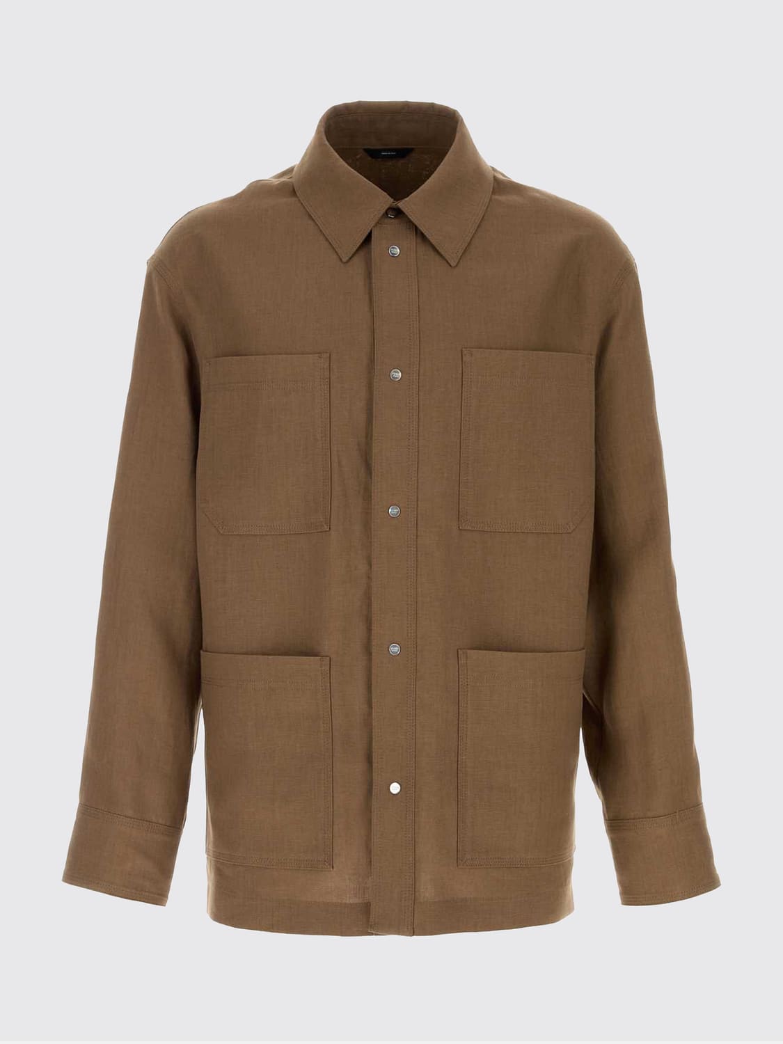 FENDI GIACCA: Giacca uomo Fendi, Marrone - Img 1