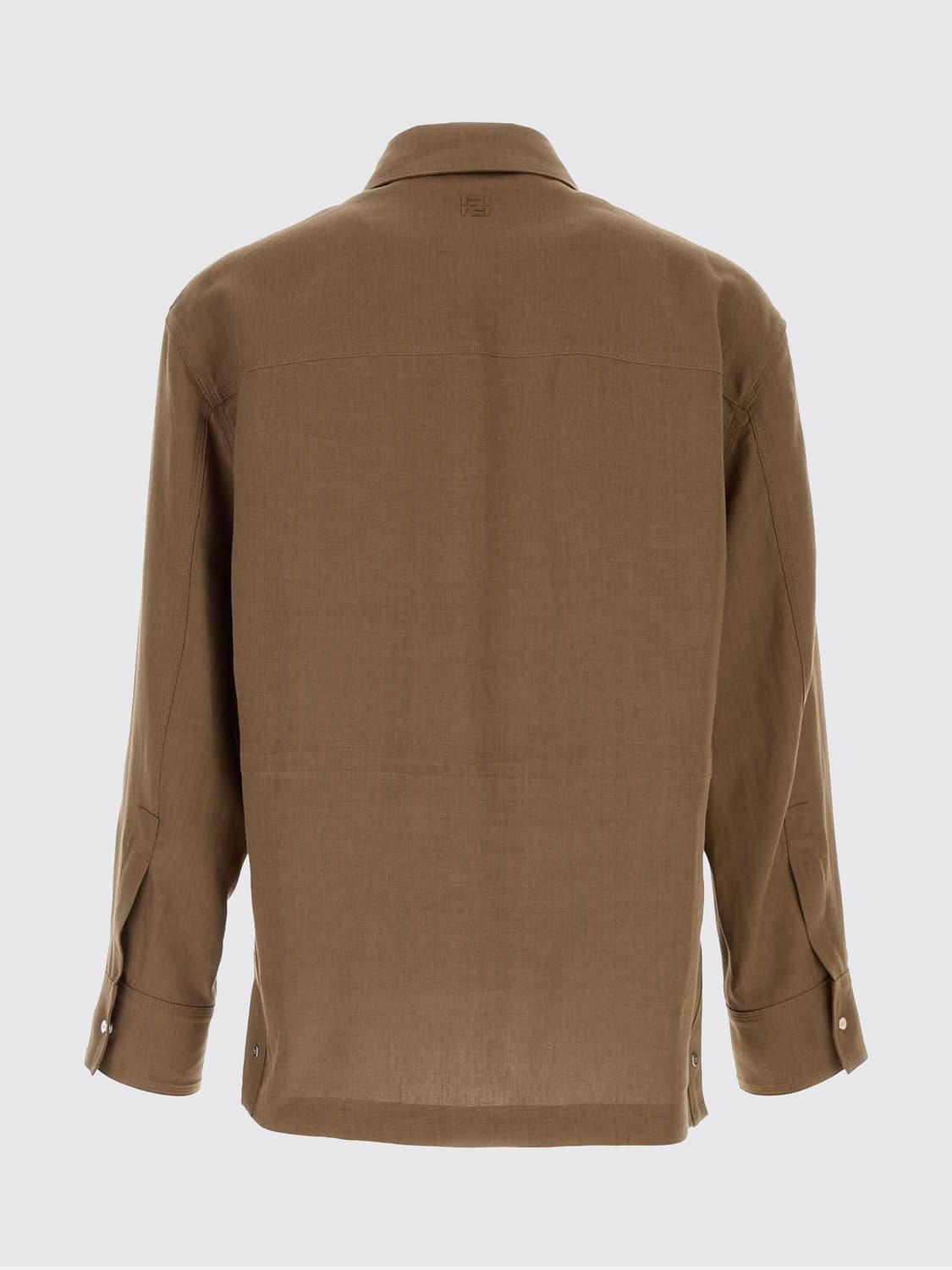 FENDI GIACCA: Giacca uomo Fendi, Marrone - Img 2