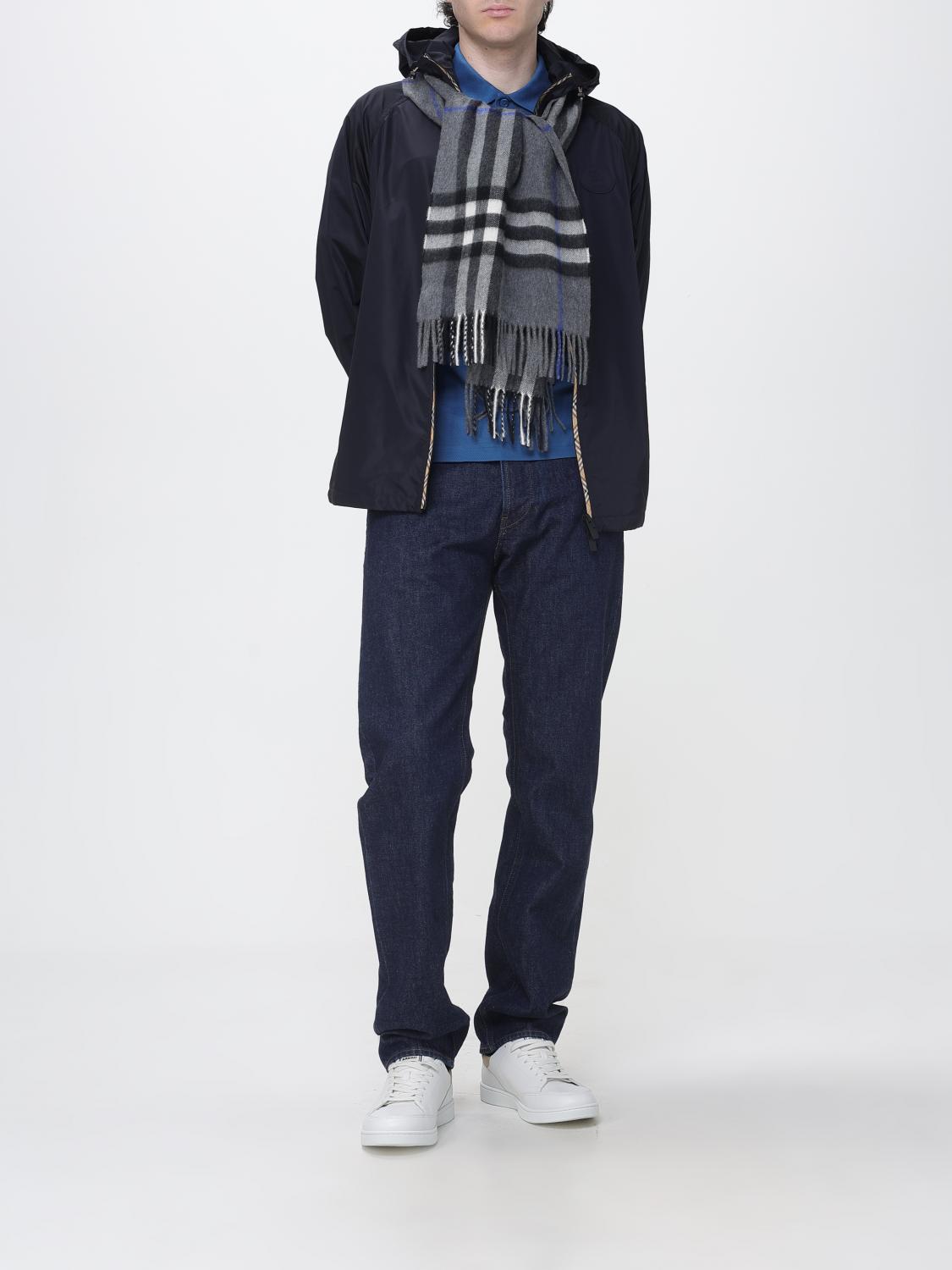 BURBERRY ÉCHARPE: Écharpe homme Burberry, Gris - Img 4