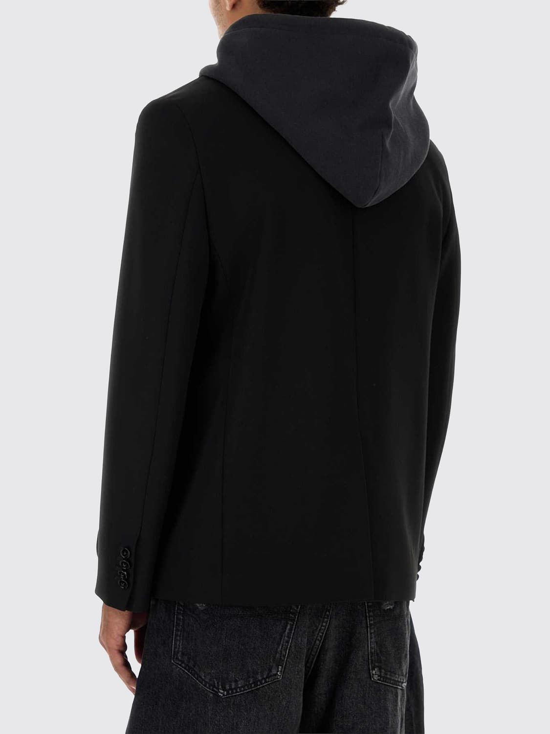 BALENCIAGA JACKET: Jacket men Balenciaga, Black - Img 2
