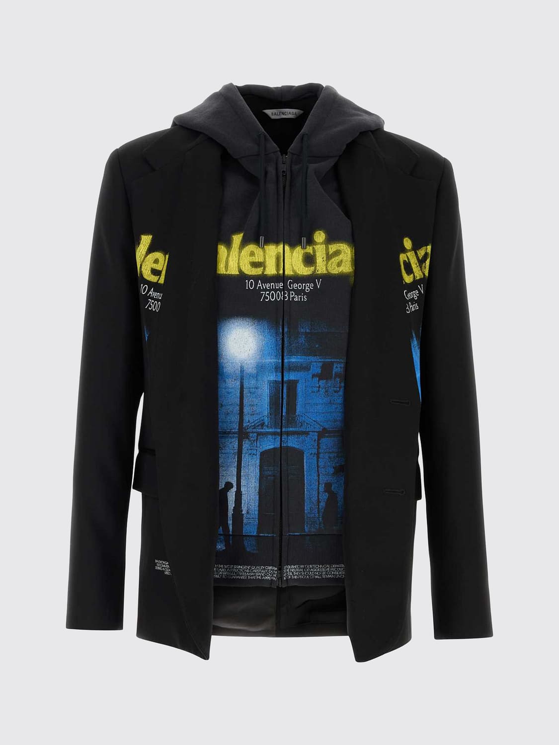 BALENCIAGA JACKET: Jacket men Balenciaga, Black - Img 4