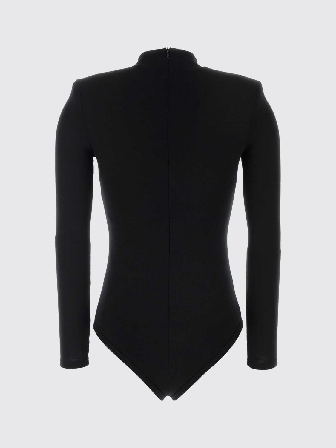 JIL SANDER PULLOVER: Jil Sander Schmal geschnittener Rollkragenpullover aus reiner Wolle, Schwarz - Img 3