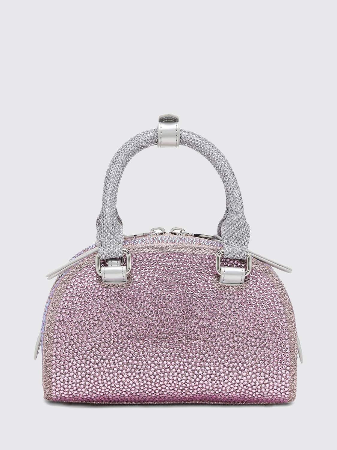 DIESEL BORSA A SPALLA: Borsa a spalla donna Diesel, Rosa - Img 2